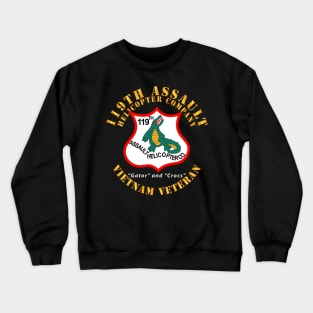 119th Assault Helicopter Company - Gator and Crocs X 300 Crewneck Sweatshirt